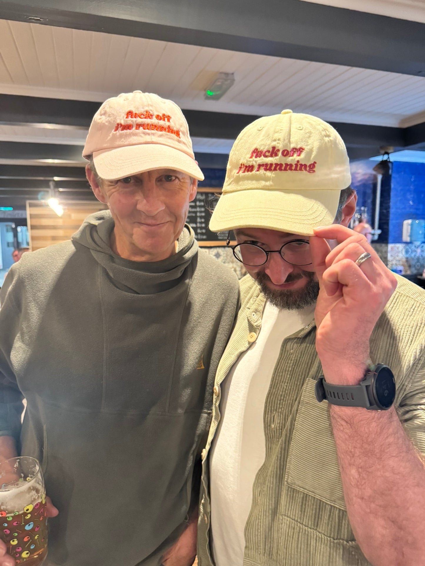 BOLDLI “fuck off, i’m running” Baseball Hat