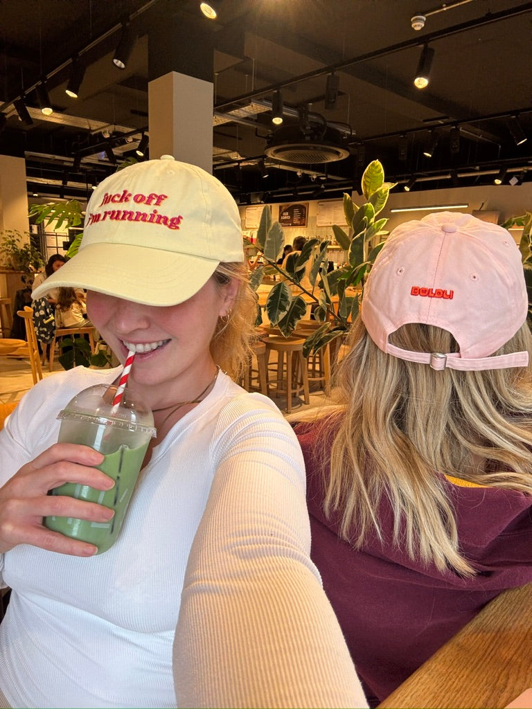 BOLDLI “fuck off, i’m running” Baseball Hat